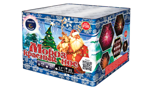  Батарея салютов Мороз Красный Нос  в Казани