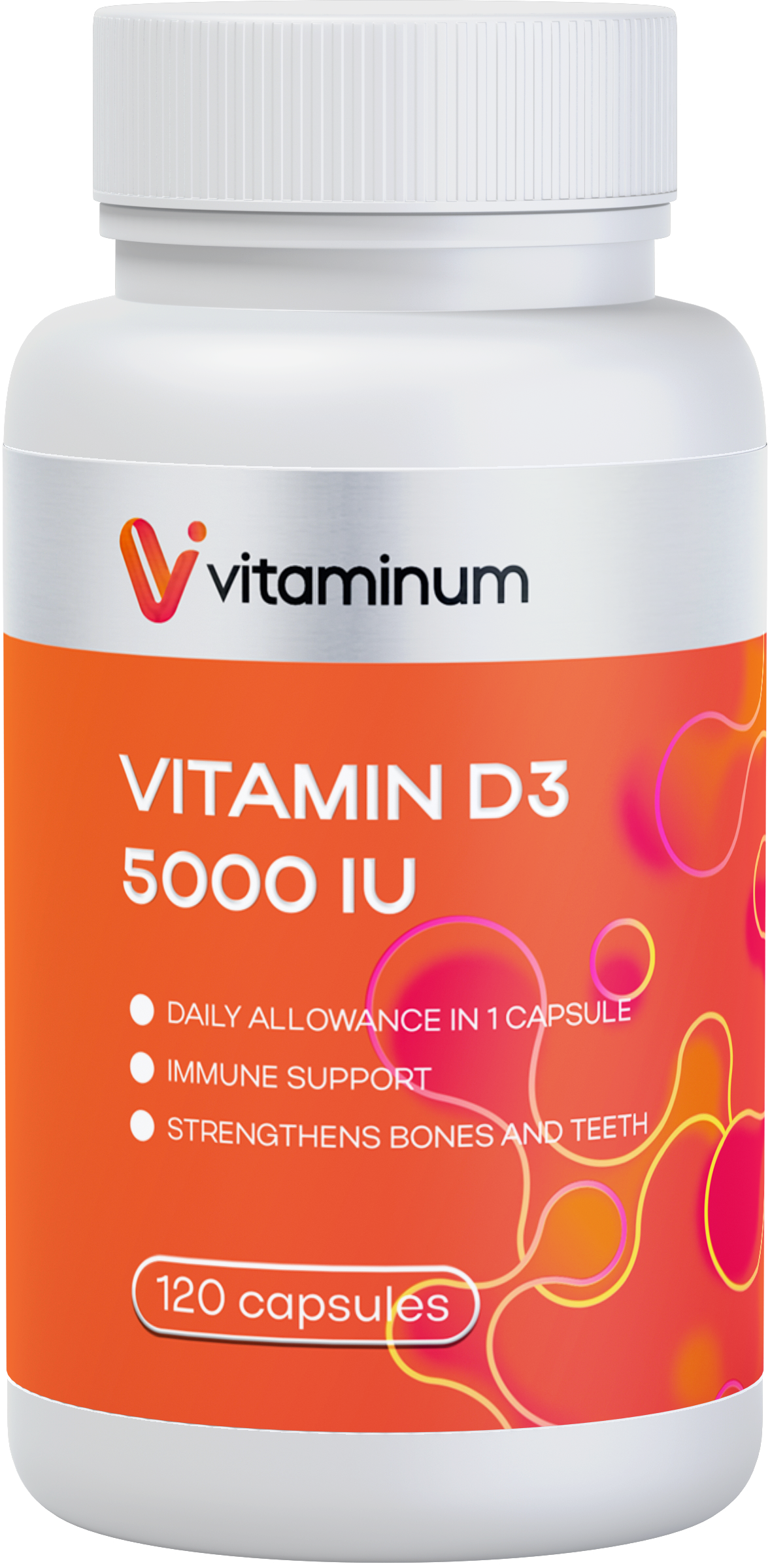 Vitaminum ВИТАМИН Д3 (5000 МЕ) 120 капсул 260 мг  в Казани